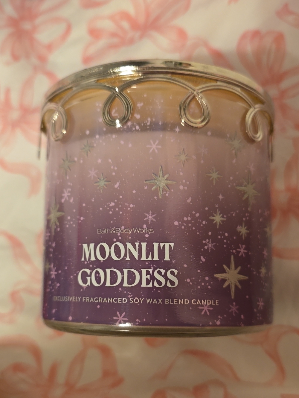 BNWT Bath And Body Works Moonlit Goddess 3 Wick Candle